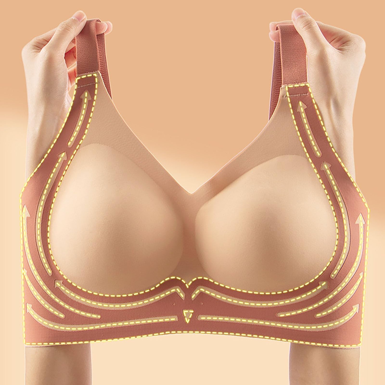 Damskie biustonosze bezszwowe  – Sleep Bra Bralette recenzja i cena