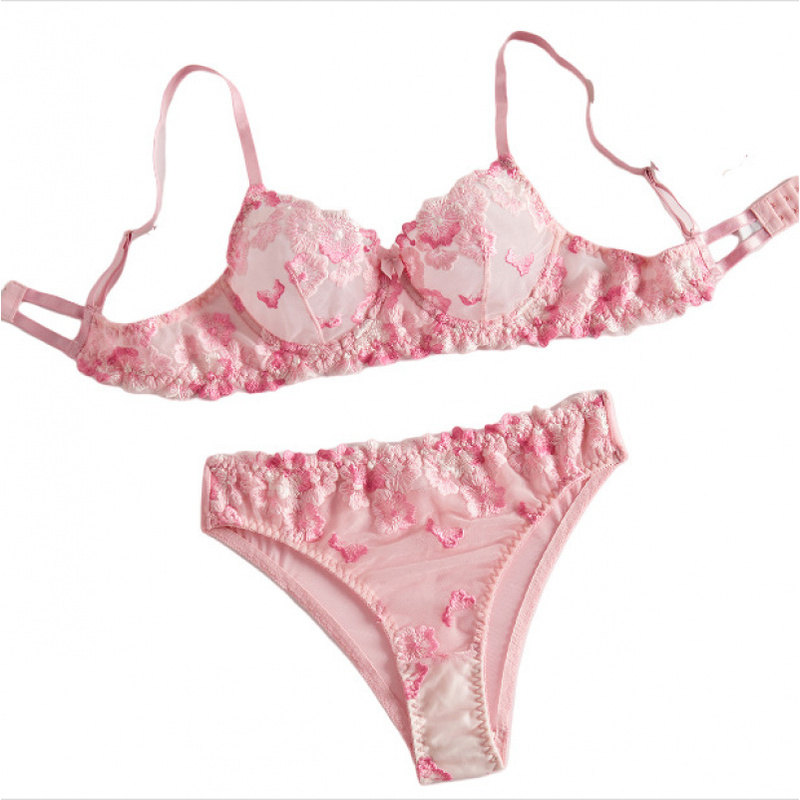 Zestaw bielizny bikini z przez – Sheer Bra Lace recenzja i cena