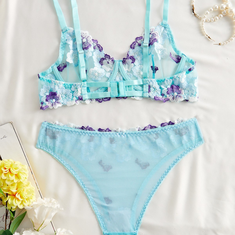 Zestaw bielizny bikini z przez – Sheer Bra Lace recenzja i cena
