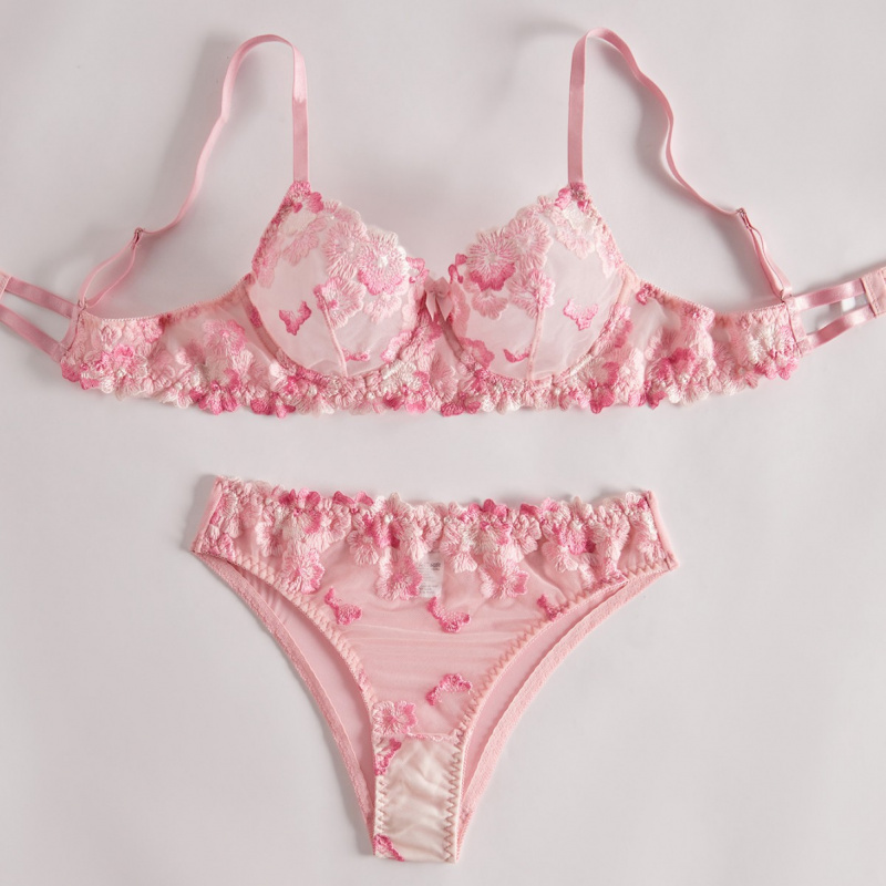 Zestaw bielizny bikini z przez – Sheer Bra Lace recenzja i cena